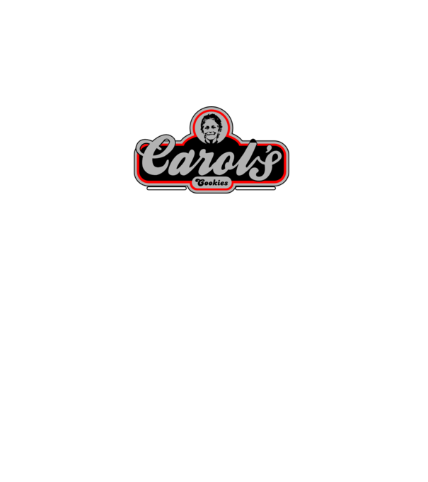 Carols cookies model gri închis pe tricou