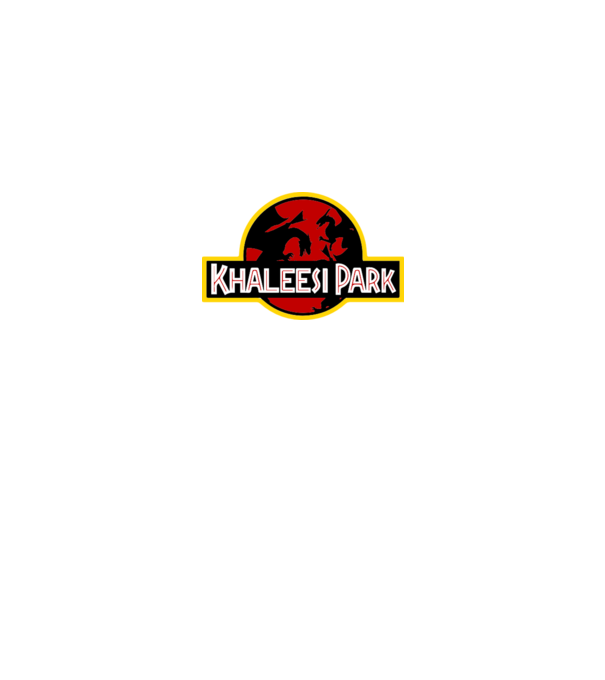 Khaleesi Park model alb pe tricou