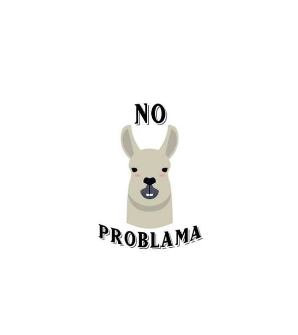 No problama model gri pe tricou