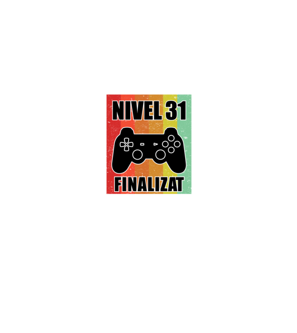 Nivel 31 finalizat model negru pe tricou