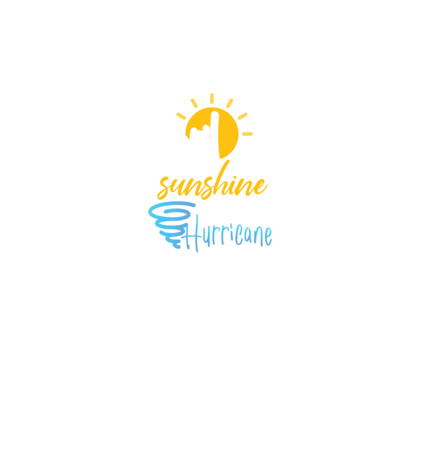 April Girls are Sunshine mixed with a little Hurricane model gri pe tricou