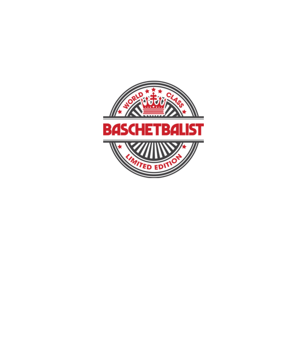 baschetbalist model negru pe tricou