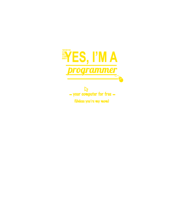 I am a programmer model negru pe tricou