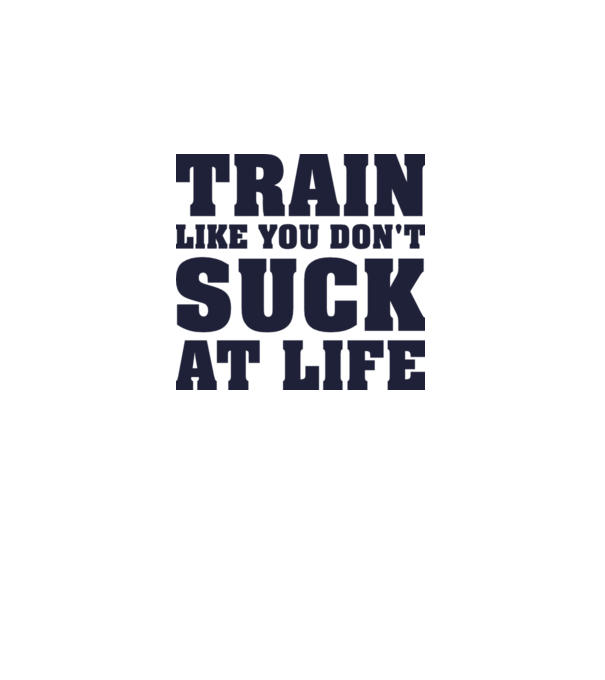 Train like you dont suck at life model dusty pink pe tricou