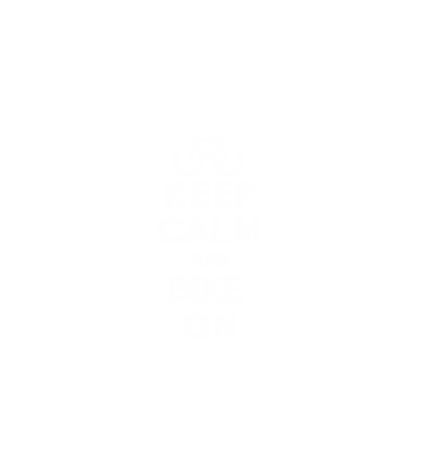 Keep calm and bike on model negru pe tricou