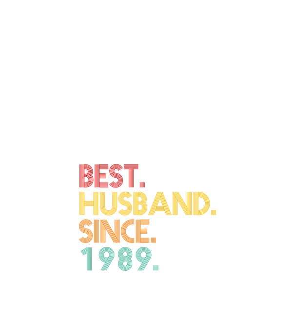 best husband since 1989 retro model negru pe tricou