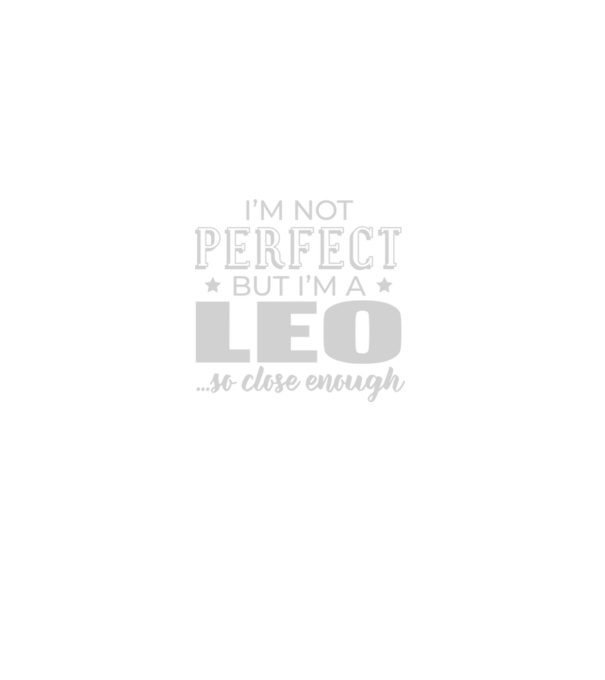 Not perfect, but LEO model negru pe tricou