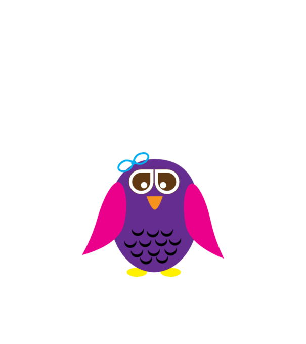 Owl model nisipiu pe tricou