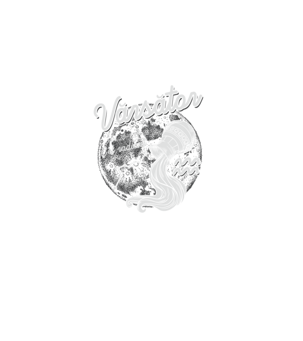 Zodiac bărbat VĂRSĂTOR retro model negru pe tricou