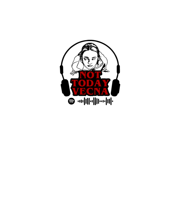 not today vecna model gri pe tricou
