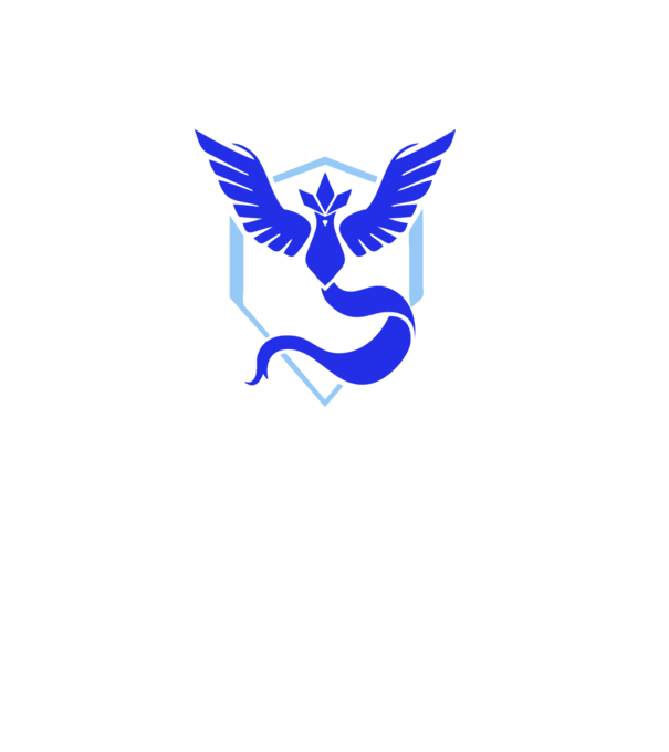 Mystic team logo model alb pe tricou
