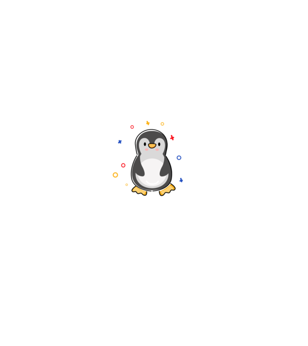 Just a girl who loves Penguins white model negru pe tricou