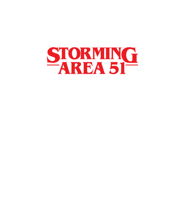 storming area 51 things model turcoaz pe tricou