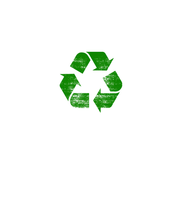 RECYCLE model negru pe tricou