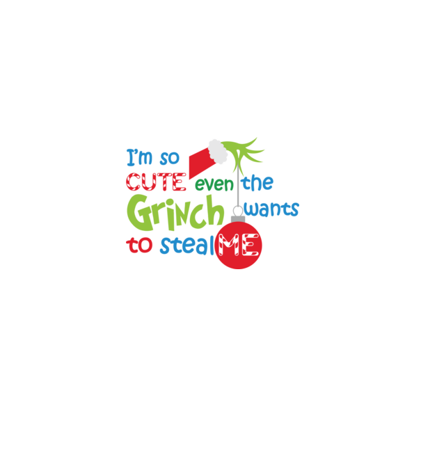 So cute Grinch model gri pe tricou
