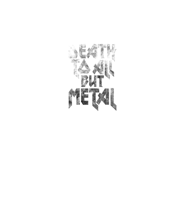 Death but metal model negru pe tricou