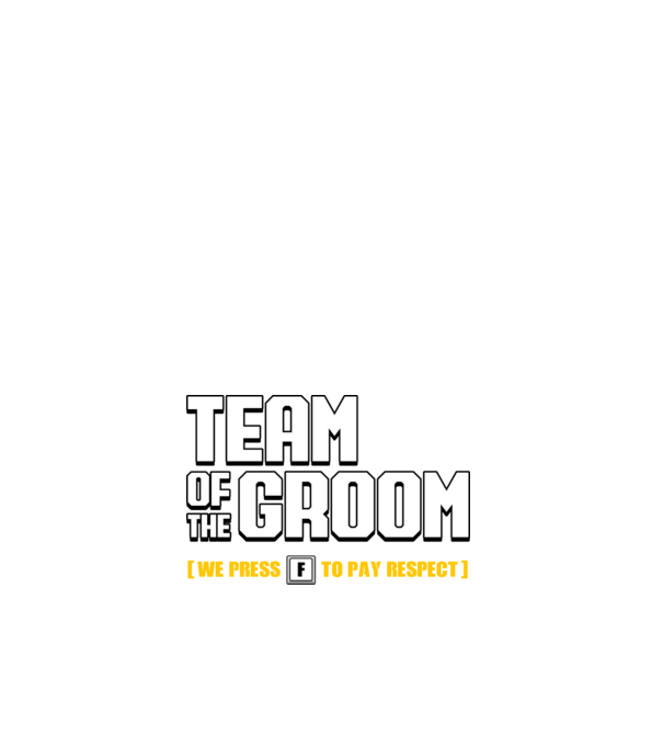 Team of the Groom model alb pe tricou