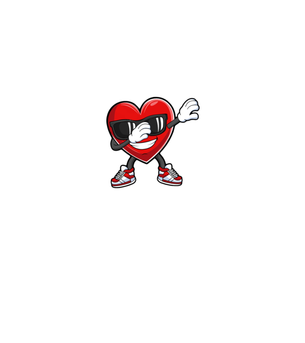 Dab inima model gri pe tricou