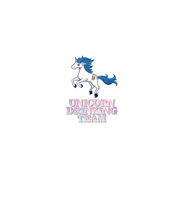 Unicorn drinking team model liliachiu pe tricou