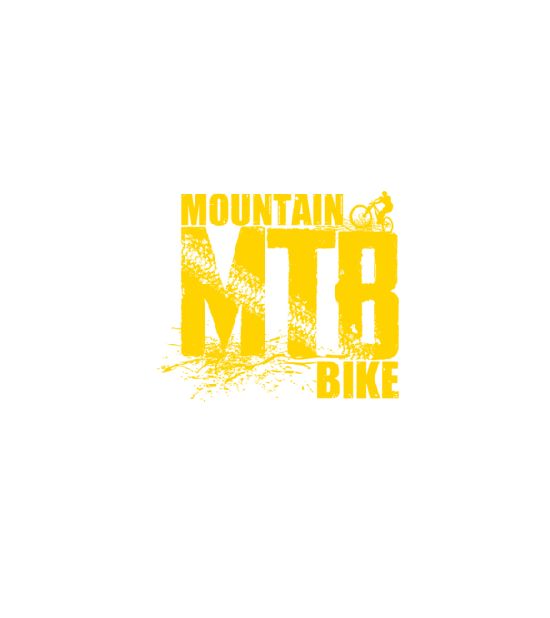 MTB model negru pe tricou