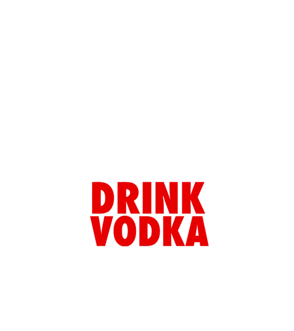 SAVE WATER DRINK VODKA model negru pe tricou