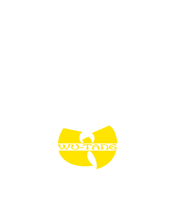 wu tang logo model negru pe tricou