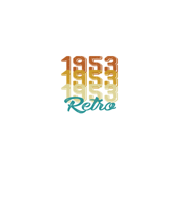 1953 Retro model gri pe tricou