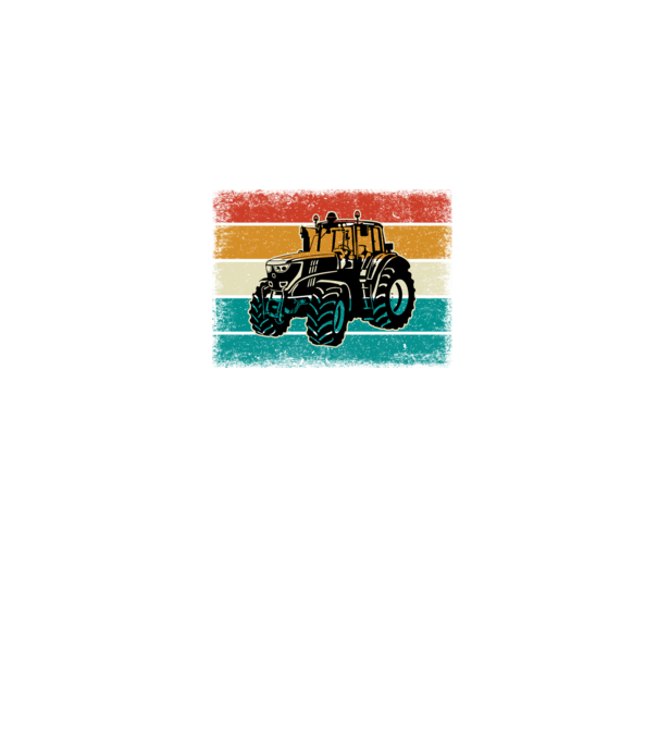 TRACTOR model negru pe tricou