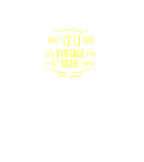 Vintage Dude - 60 model roșu pe tricou