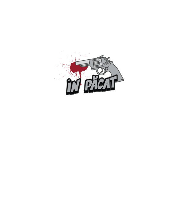 în păcat model alb pe tricou