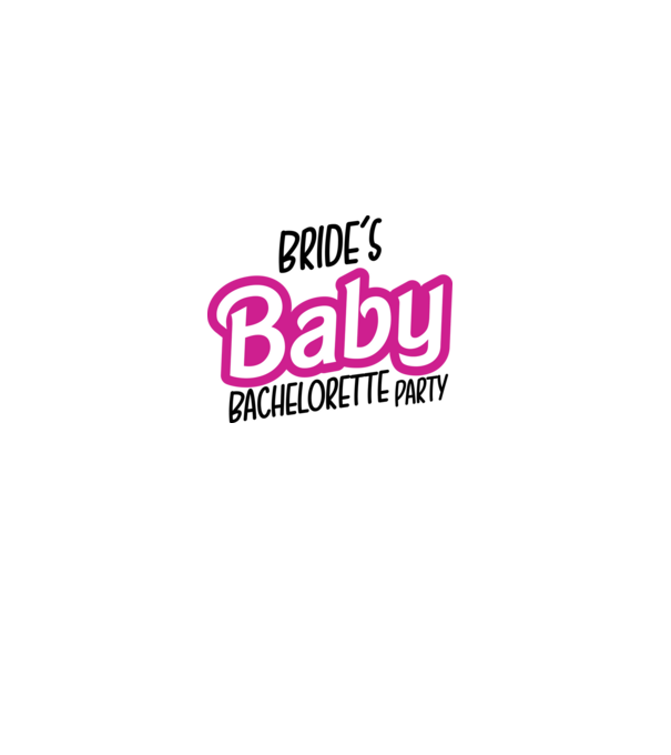 Bride Barbies baby model alb pe tricou