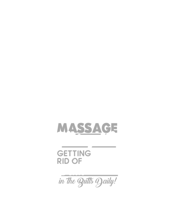Massage pain model albastru închis pe tricou
