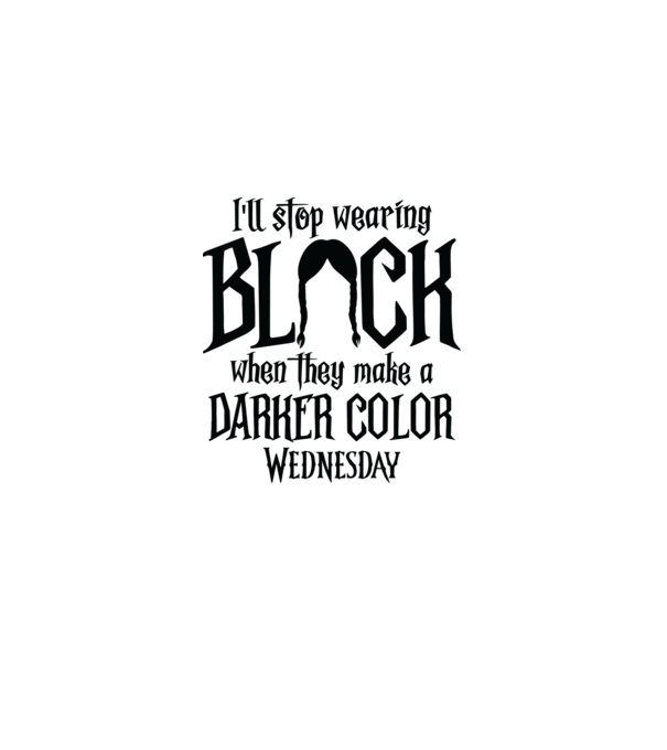  ill stop wearing black model albastru deschis pe tricou