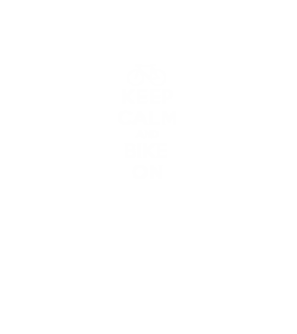 Keep calm and bike on model negru pe tricou