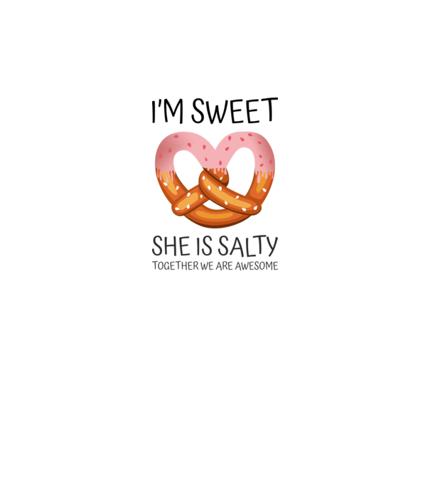 Sweet Friend model alb pe tricou