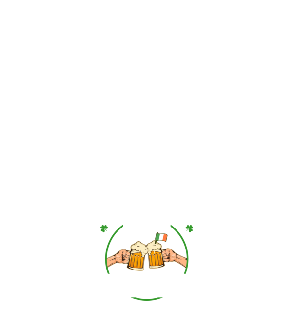 'I''ll be irish' model alb pe tricou