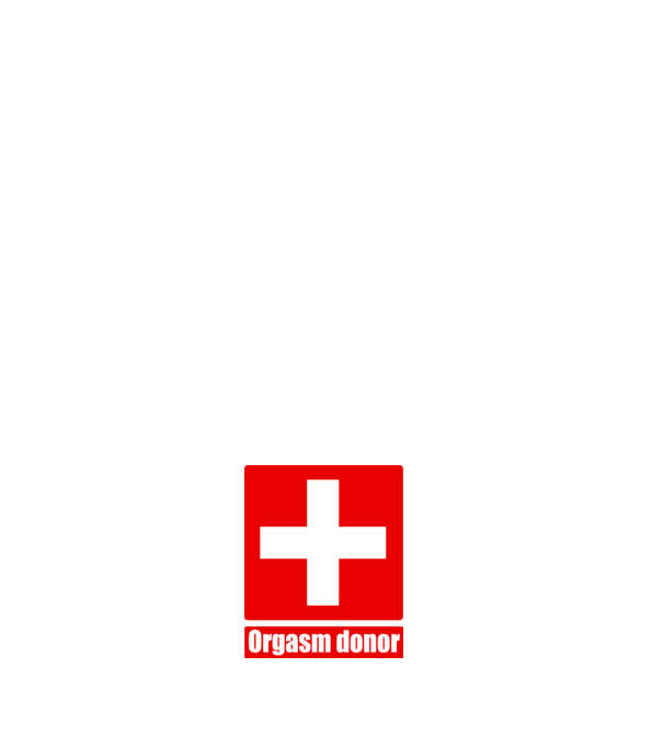 orgasm model negru pe tricou