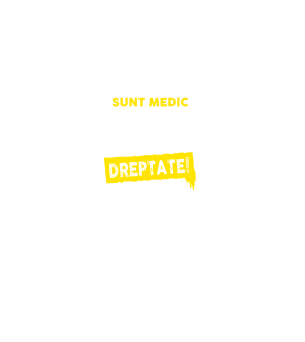 Sunt medic, pentru a economisi timp, să reținem că am întotdeauna dreptate! model negru pe tricou