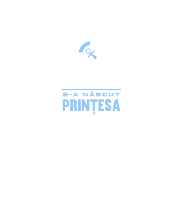 Misiune îndeplinită - s-a născut prințesa model negru pe tricou