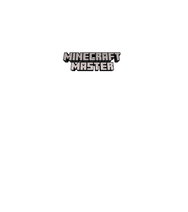 Minecraft Master model negru pe tricou