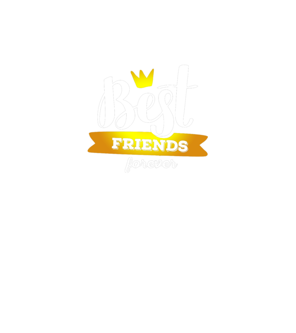 Best friends forever model roz neon pe tricou