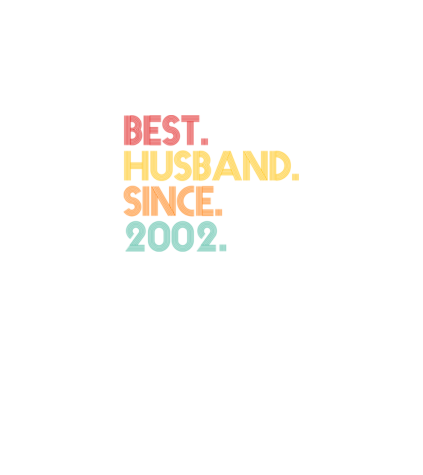best husband since 2002 retro model negru pe tricou