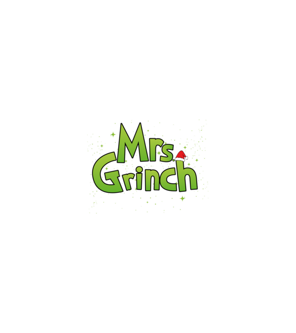 Grinch Family Mrs Grinch model nisipiu pe tricou