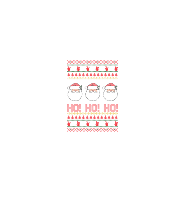 Ho-Ho-Ho model negru pe tricou