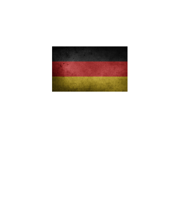GERMANY model negru pe tricou