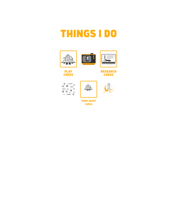 Things I do in my spare time model negru pe tricou