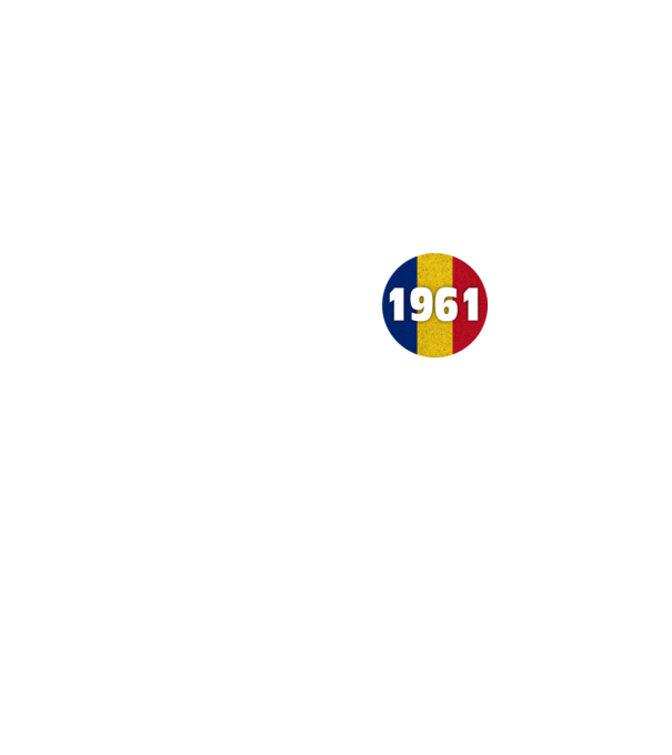 made in 1961 retro vintage model negru pe tricou