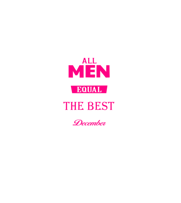 All men created equal but only the beat are born in december model negru pe tricou