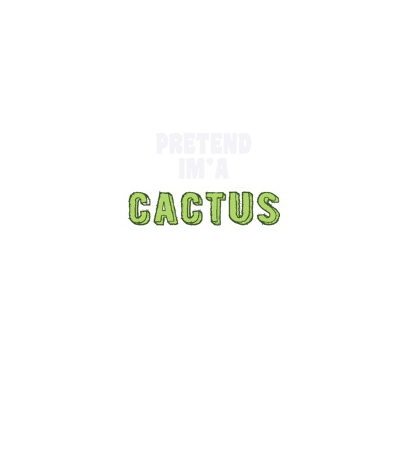 Cactus carnaval model verde închis pe tricou