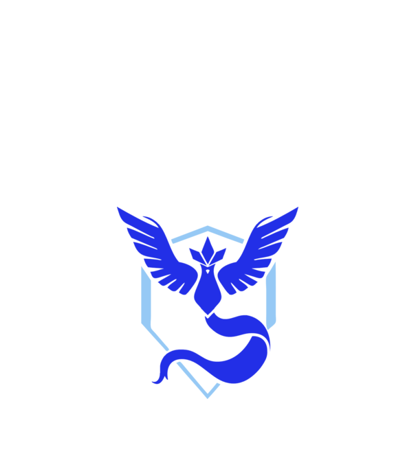 Mystic team logo model alb pe tricou